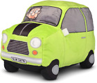 Mr Bean 1256 Musical Car Plush, Soft Toy with Sound Effects, Ages 3 Years+ , Gre