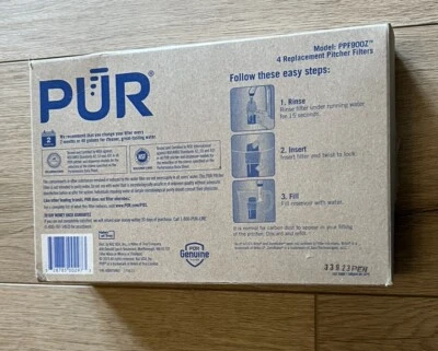 New PUR Pitcher Water Filters Model PPF900Z Pitcher Filter - 4 Pack - Image 1 of 2