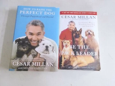 2 CESAR MILLAN # HC/DJ / TRADE PERFECT DOG BE A PACK LEADER - Image 1 of 3