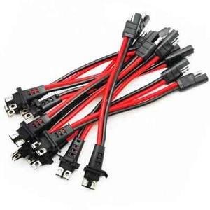 10x Power Cable Connector Tail Circuit Buttcock Cord For SM50 SM120 CM200 CM400 - Zdjęcie 1 z 4