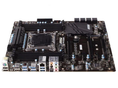 Original MSI X99A RAIDER LGA 2011-3 Intel X99 6Gb/s USB3.1 Motherboard With I/O - Image 1 of 3