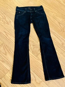 HUDSON Jeans Women’s Size 28 dark blue Stretch Denim Made In USA - Picture 1 of 8