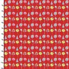    Quilter's Palette Color Me Fun 12728 Red Trees  Cotton Fabric