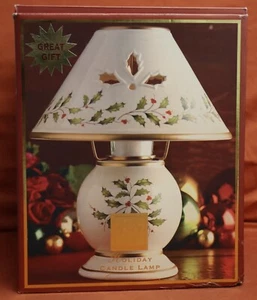 Lenox Holiday Candy Lampe Originalkarton Kerzenlampe. Tag Z17. - Bild 1 von 10