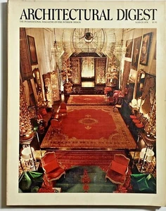 Vintage ARCHITECTURAL DIGEST March 1978 ~ Hal Wallis ~ American Victorian - Picture 1 of 11