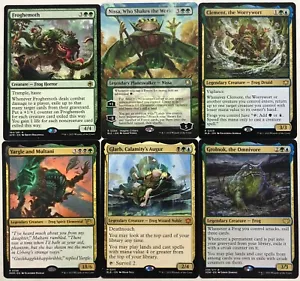 EDH Frog Deck - Commander MTG Magic the Gathering - Picture 1 of 7