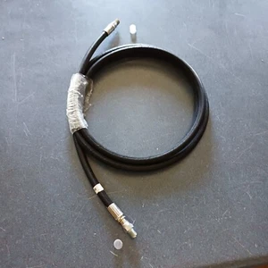 1/4" Hydraulic Hose  5,000 PSI #87200 With 3/8" Male Fittings 3AH 3Q22 W30R 10' - Picture 1 of 4