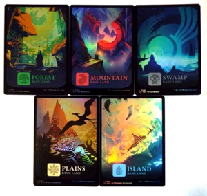 MTG [Ixalan] [5 Type/FOIL] Land Set [50] Karten - Bild 1 von 11