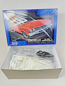 AMT 1969 Chevelle Convertible SS 396 Model Kit 1/25 2013 New Open Box Complete - Picture 1 of 5