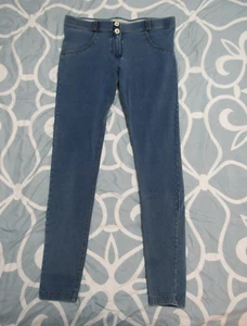 FREDDY WR.UP Women's Denim Jeans Stretchy Skinny Jeggings Size 8 US Milano Italy - Picture 1 of 9