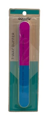 Буфер и напильник Equate Fingernail длиной 6 дюймов с зернистостью 7 поверхностей и ступеней новый - Изображение 1 из 4