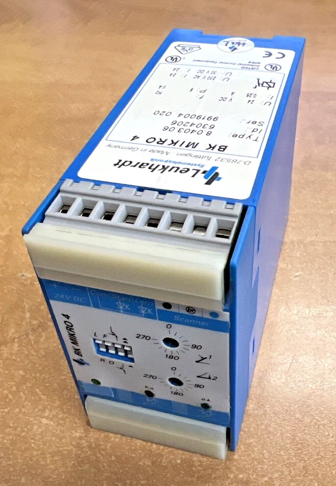 Leukhardt 8.0403.06 BK MIKRO 4 Controller Type Time Delay Relay - Image 1 of 4
