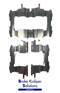 for TOYOTA IQ 2009-2015 FRONT Caliper Brake Pad Fitting Kit BCH1631 - Picture 1 of 1