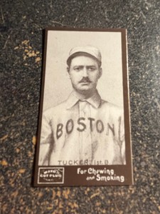 Tommy Tucker Boston Beaneaters 1895 Mayo Cut Plug N300 1986 Reprint