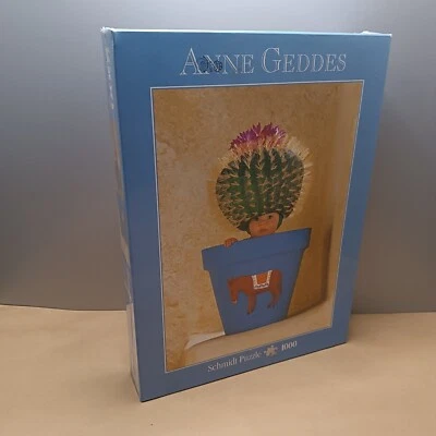 Schmidt Puzzle 57946 Anne Geddes: Kaktuskind 1000 Teile NEU verschweißt 2003 - Image 1 of 4