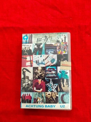 U2 Achtung Baby RARE orig Cassette tape INDIA indian Clamshell Music India 1995 - Image 1 of 4
