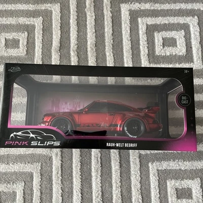 Jada Pink Slips 1/18 Porsche 911 Rauh-Welt término RWB Red Foto 1 de 4