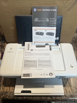 HP Deskjet 1010 Standard Inkjet Printer With Box No Power cord - Image 1 of 4