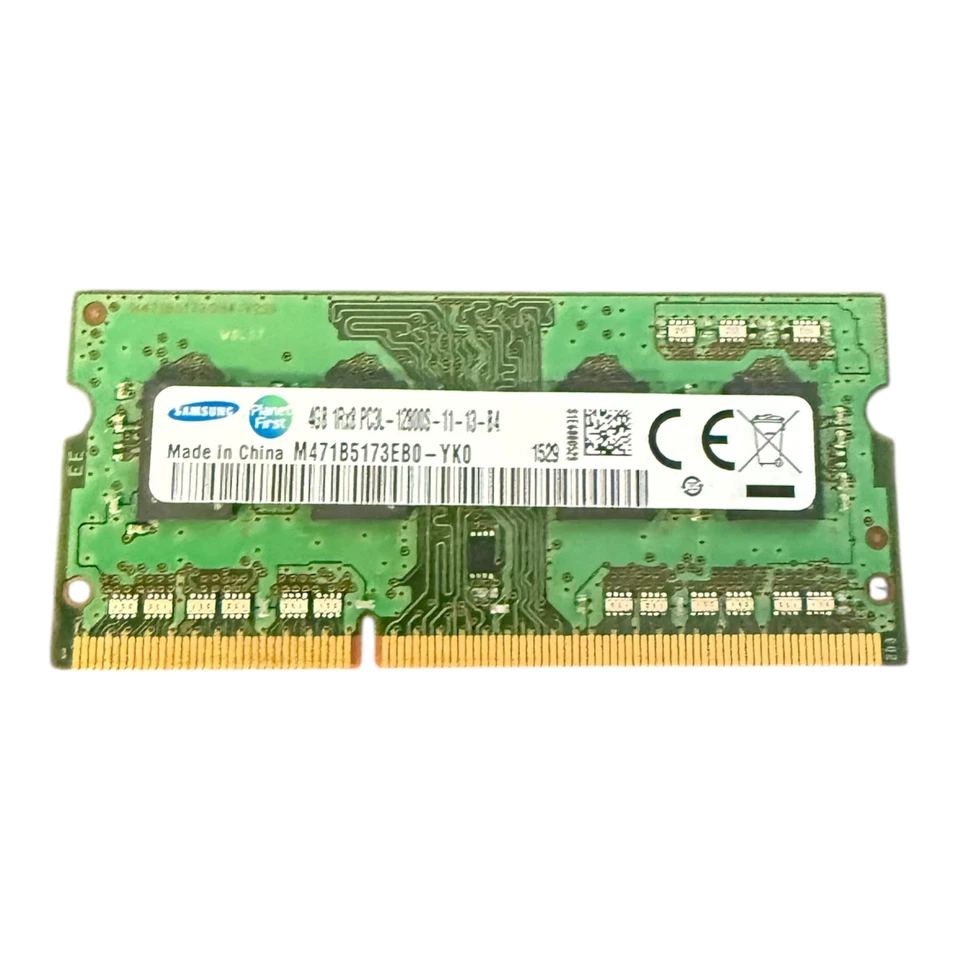 Module RAM 4 GB DDR3L‑1600 Samsung M471B5173EB0‑YK0 – PC3L‑12800S – SO‑DIMM - Image 1 of 1