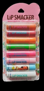 Bálsamo labial de fiesta Lip Smacker algodón de azúcar, sandía, mango, fresa (paquete de 8) - Imagen 1 de 3