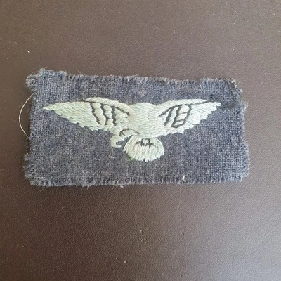 Embroidered Original WW2 RAF Printed Albatross Shoulder Badge  - Image 1 of 2