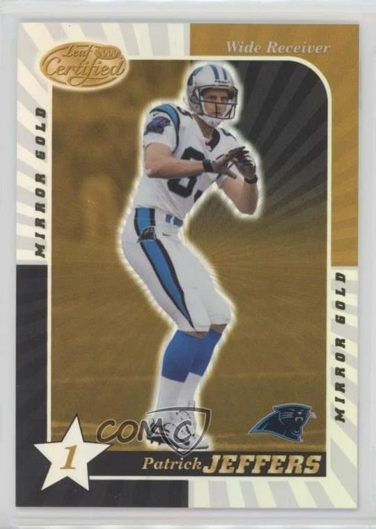 2000 Leaf Certified Mirror Gold /20 Patrick Jeffers #23 - Image 1 of 2