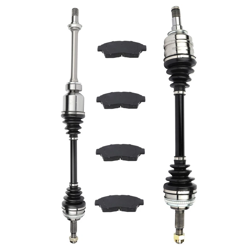 6 pastillas de freno delanteras de cerámica + eje CV para Toyota Camry 1992-2001 2,2 L Foto 1 de 4