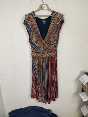 Maeve Anthropologie Women Dress Large Boho Country Southwestern Old Money Maxi - Image 1 of 4