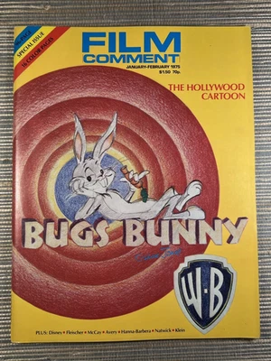 Film Comment Cartoon Looney Tunes Disney Chuck Jones Warner Bros Jan Feb 1975 - Image 1 of 3