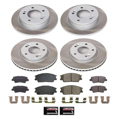 PowerStop SC8686 Disc Brake Kit For Kia Soul 2020-2024 Front Rear Foto 1 de 4