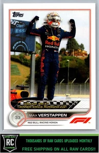 2022 Topps Formula 1 Max Verstappen #152 Red Bull Racing Honda - Picture 1 of 2