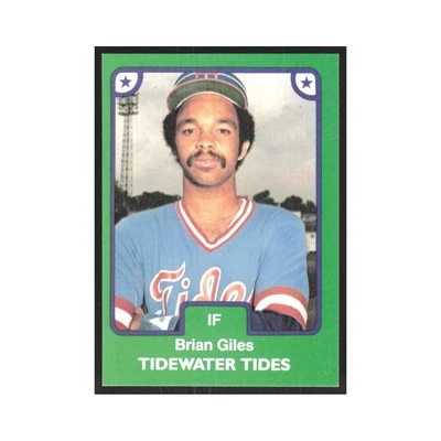 TCMA Minor League 1984 Brian Giles Tidewater Tides #24,0 Foto 1 de 3