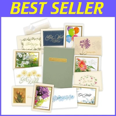 Get Well Card Collection 35-Pack, Foil & Embossing - Image 1 of 4