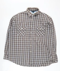 Boden Men's Brown Check Long Sleeve Shirt L - Picture 1 of 12