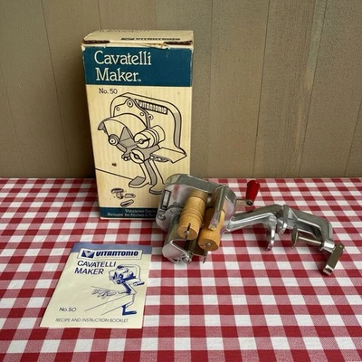 Vitantonio Cavatelli 面食机型号 50 号厨房夹带盒复古 — 第 1/4 张图片
