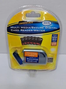 DIGITAL CONCEPTS MULTI MEDIA/SECURE DIGITAL USB 2.0 SDHC&MMSD CARD READER/WRITER - Picture 1 of 2