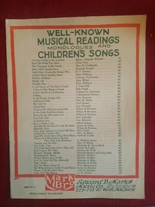 VINTAGE 1920 "THE BIRD ON BELLIES HAT" SHEET MUSIC  - Picture 1 of 7