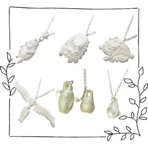 Studio Ghibli Silber Halskette mit Anhänger Kollektion - Kurumira Shop - Bild 1 von 11