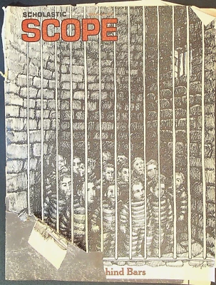 Scholastic Scope March 16 1970 The Fortune Society The Temptations Willis Reed - Image 1 of 4