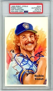 Robin Yount Signed Perez Steele - PSA DNA - Picture 1 of 1