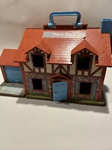 Vintage Fisher Price Little People 952 spielen Familie Tudor Haus NUR t - Bild 1 von 8