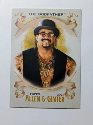 2021 WWE Topps Heritage Allen & Ginter #AG-30 The Godfather Wrestling - Image 1 of 2