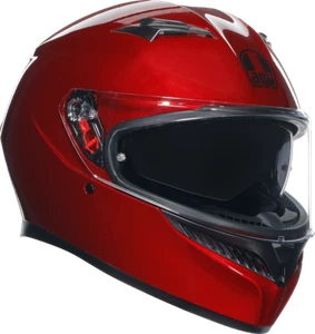 AGV K3 Mono Competizione Red Unisex Adult Motorcycle Street Full Face Helmet - Picture 1 of 7