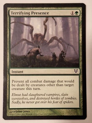 Terrifying Presence - Avacyn Restored - Magic the Gathering MTG Nice! - Image 1 of 2
