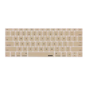 XSKN English Keyboard Cover for Macbook Pro 13.3 no Touch Bar/Macbook 12 inch US - Picture 1 of 25