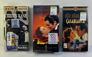 GREAT VALUE! - 3 Classic Movies from the Golden Age of Hollywood (VHS) - SEALED