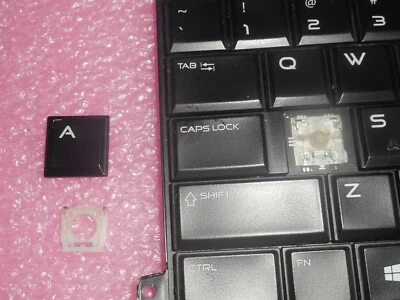 TAPA DE LLAVE ÚNICA + CLIP DE PLÁSTICO PARA DELL ALIENWARE 14 R1 9KF83 MODELO NSK-LB0BC *A01* Foto 1 de 3