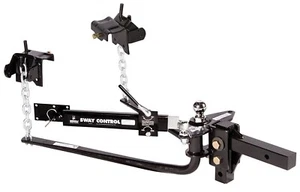 Remolque Husky 30849 barra redonda 1200 lb distribución de peso enganche control de balanceo wd - Imagen 1 de 2