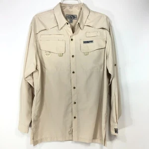 Hook & Tackle Men's M Seacliff 2.0 Long Sleeve Vented Fishing Shirt Brand New - Picture 1 of 10