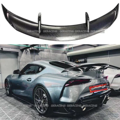 Alerón de maletero GT de fibra de carbono para Toyota Supra GR A90 A91 MK5 2020-22 Foto 1 de 4